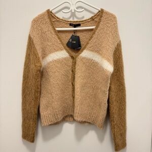 Maje Brushed mohair cardigan - Size 1  (small) - NWT